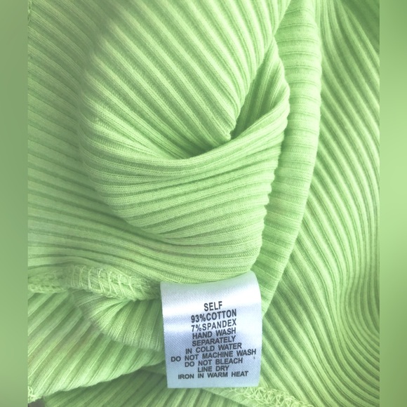 Cotton Candy LA ribbed strapless thong bodysuit NEW with tags size large. Re $39 - Picture 11 of 15